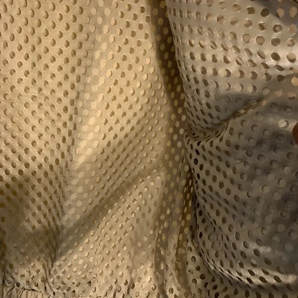 Vintage 725 Beige Bomber Utility Cropped Jacket Size Large - Picture 11 of 16